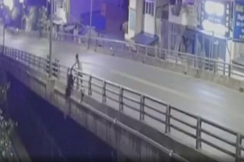 Công an xác minh clip cô gái nhảy cầu trước mặt bạn trai ở Thái Nguyên
