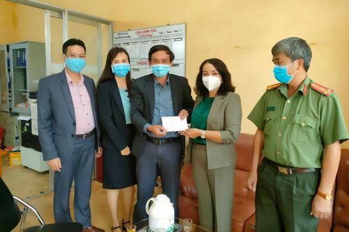 Lãnh đạo huyện Đức Trọng kiểm tra cơ sở vật chất tại các điểm thi phục vụ cho kỳ thi tốt nghiệp THPT năm 2021