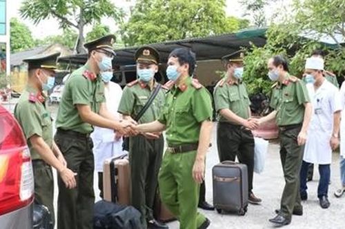 Bệnh viện Công an tỉnh Thanh Hóa chi viện chống dịch tại TP Hồ Chí Minh