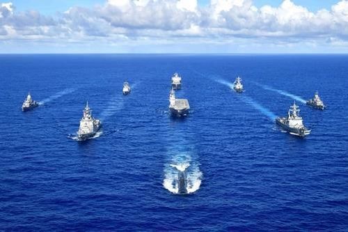Mỹ, Nhật Bản, Hàn Quốc, Australia tập trận rầm rộ ở Thái Bình Dương