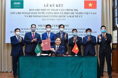 Bộ Ngoại giao Việt Nam và Bộ Ngoại giao Saudi Arabia ký Bản ghi nhớ về tham vấn chính trị