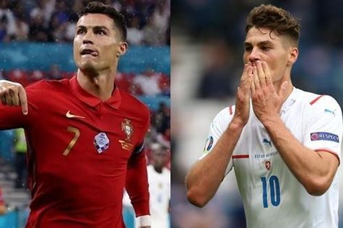 Cristiano Ronaldo và Patrik Schick cùng ghi 5 bàn, nhưng vì sao Ronaldo vẫn được xếp trên?