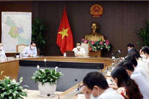 Thường trực Ban chỉ đạo phòng, chống dịch họp trực tuyến với TP.HCM