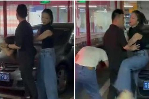 Nữ tiếp viên hàng không túm tóc 'tiểu tam', nói thẳng mặt chồng một câu khiến ai cũng xót xa