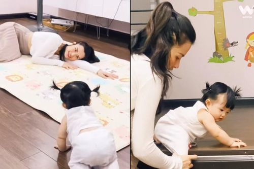 Đông Nhi được khen ngợi hết lời với cách giúp con gái vượt qua nỗi sợ đầu đời