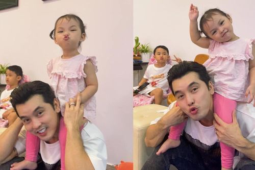 Con gái Ưng Hoàng Phúc lớn phổng phao, dự đoán là 'gương mặt quảng cáo nhí' tương lai