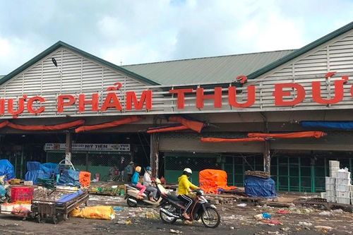 Tạm đóng cửa Chợ đầu mối nông sản Thủ Đức