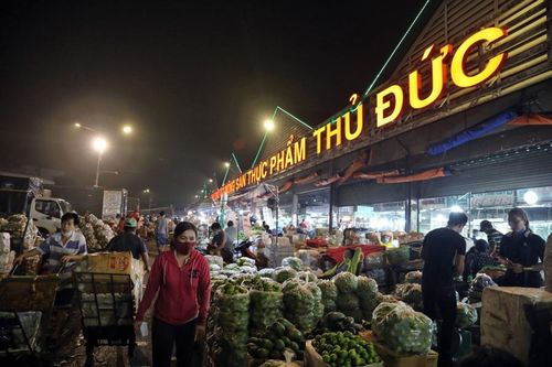 Chợ đầu mối nông sản Thủ Đức tạm dừng hoạt động từ ngày 7/7
