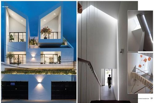 Thiết kế độc đáo của ngôi nhà 'sinh đôi' ở Tây Ninh
