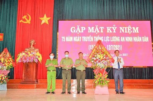 Kỷ niệm 75 năm Ngày truyền thống lực lượng An ninh nhân dân