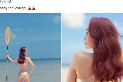 Bà xã kém 16 tuổi của Chi Bảo nói lời tạm biệt body thời con gái, chính thức xác nhận đã mang thai con đầu lòng với nam diễn viên