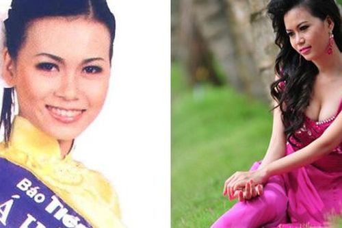 Á hậu xứ dừa Bến Tre từng cạnh tranh ngôi vị Hoa hậu với Nguyễn Thị Huyền giờ ra sao?