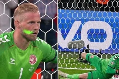 Thủ môn Kasper Schmeichel tiết lộ bất ngờ về vụ chiếu đèn laze trong trận Anh - Đan Mạch