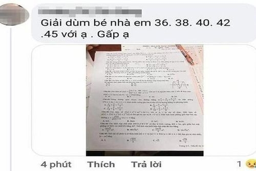 Đình chỉ thi môn Ngoại ngữ đối với nữ sinh làm lộ đề thi môn Toán tốt nghiệp THPT