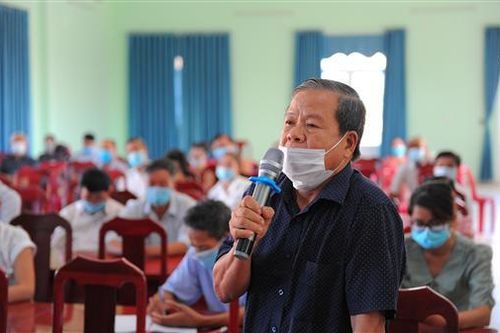 Tiếp xúc cử tri tại phường Đông Lễ và phường Đông Lương, thành phố Đông Hà