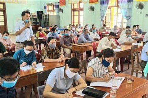Đại biểu HĐND tỉnh, HĐND huyện Vĩnh Linh tiếp xúc cử tri 2 xã Vĩnh Lâm và Kim Thạch