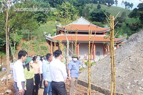Chuẩn bị tổ chức khánh thành Khu tưởng niệm tâm linh Ngã ba Cò Nòi