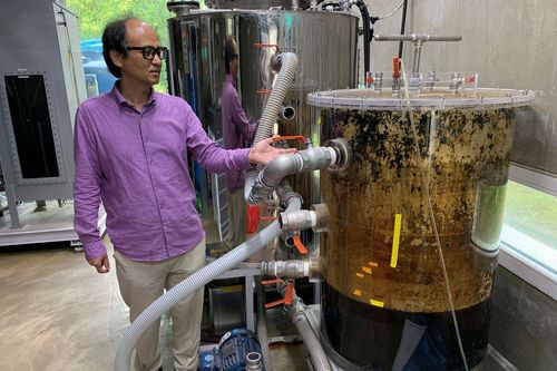 Chiếc bồn cầu chuyển phân thành năng lượng và tiền mã hóa