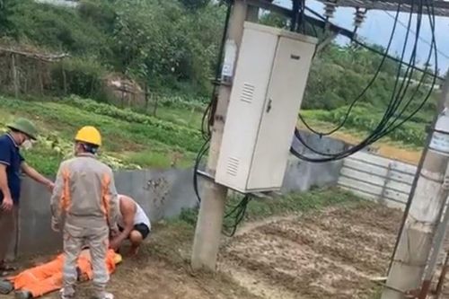 Cắt trộm dây cáp điện, bị ngã xuống đất tử vong