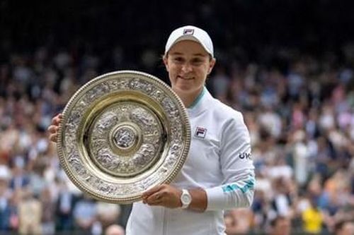 Tay vợt A.Barty lần đầu vô địch Wimbledon