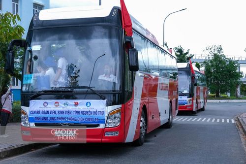 Sinh viên Trường ĐH Y dược Cần Thơ chi viện Vĩnh Long phòng chống dịch