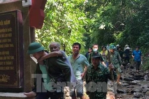 Tìm thấy cụ ông 80 tuổi đi lạc ở di tích Pác Bó Cao Bằng