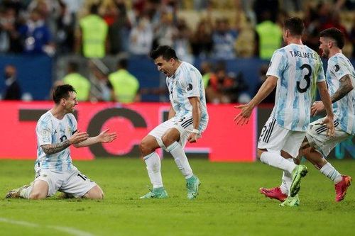 Messi và các đồng đội ĐT Argentina giành ngôi vô địch Copa America 2021