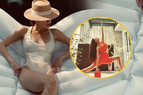 Hóa ra đây là ca khúc 'kéo mood' Hà Hồ tập luyện để có body 'chặt chém' trong mùa dịch?
