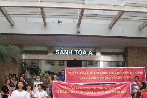 Hà Nội 'thúc' chủ đầu tư chung cư Hòa Bình Green City bàn giao phí bảo trì