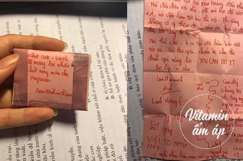 Hội sĩ tử rần rần ghen tị với 'lá bùa' mà cô bạn 2k3 nhận được trong kỳ thi THPT