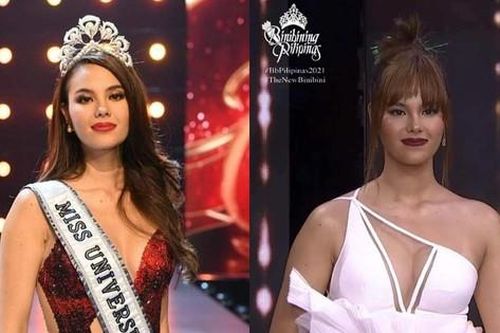 Hoa hậu từng đánh bại H'Hen Niê ở Miss Universe 2018 Catriona Gray gây sốc vì quá khác lạ