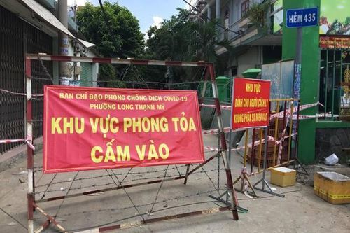 TP Thủ Đức thiết lập phong tỏa hai phường, cách ly gần 100.000 dân