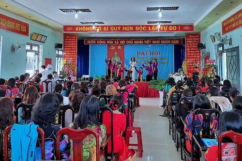 Hoàn thành đại hội phụ nữ cấp huyện trong quý III-2021