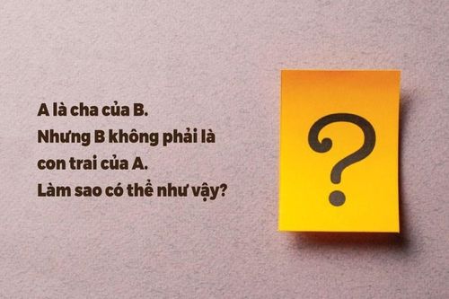 Xả stress với 4 câu đố mẹo sẽ khiến bạn bật cười khi biết đáp án