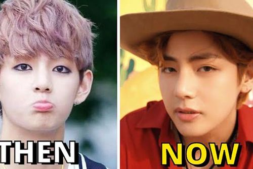 V BTS: Từ một cậu bé đáng yêu trở thành người đàn ông đầy cảm hứng