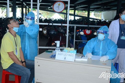 Tiền Giang: Áp dụng phương án 'ba tại chỗ' với doanh nghiệp