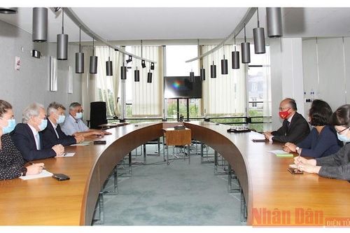 Bí thư toàn quốc Đảng Cộng sản Pháp đánh giá cao quan hệ Pháp-Việt