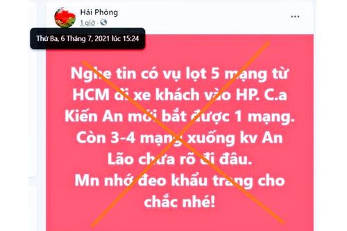 Phạt 12,5 triệu đồng đối tượng đăng tin sai sự thật