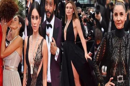 Cannes ngày 7: Dàn mỹ nhân chuộng mốt 'thả rông', cặp sao hôn đắm đuối trên thảm đỏ