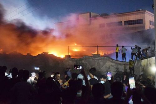 Iraq: Nổ bình oxy ở bệnh viện điều trị Covid-19, gần 70 người thiệt mạng