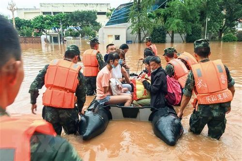 Mưa lớn tại Trung Quốc, 5 người thiệt mạng và nhiều người mất tích