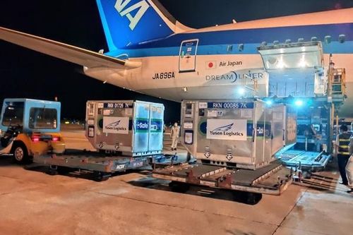 Thêm 1 triệu liều vắc xin phòng COVID-19 do Nhật Bản viện trợ sẽ về đến Việt Nam vào ngày 16/7