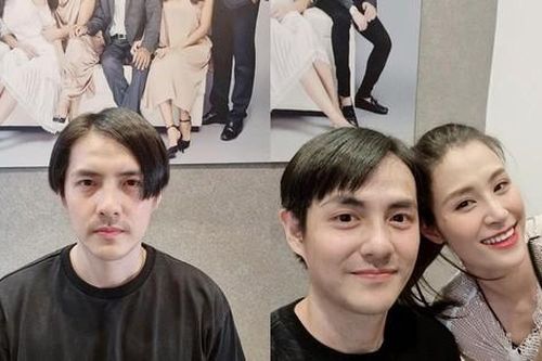 Đông Nhi trổ tài cắt tóc cho chồng, biến Ông Cao Thắng từ điển trai thành 'ngố tàu'
