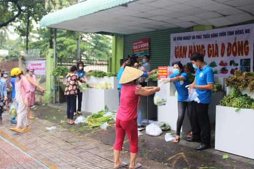 Hơn 7 tấn rau xanh hỗ trợ người dân ở Đồng Nai