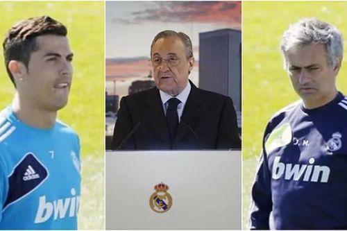 Sốc: Chủ tịch Real Madrid 'đâm sau lưng' Ronaldo và Mourinho