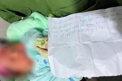 Bé trai sơ sinh bị bỏ rơi ngoài đồng