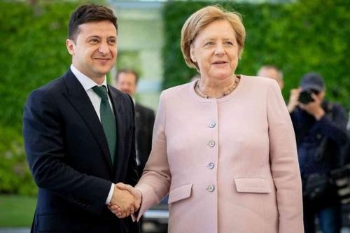 Tổng thống Ukraine không hài lòng với Thủ tướng Đức về Nord Stream-2