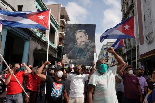 Nhân dân thế giới bày tỏ tình đoàn kết với Cuba sau vụ bất ổn
