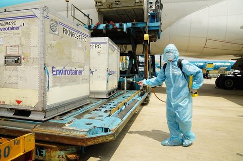Quân đội dự kiến sẽ tiếp nhận, vận chuyển khoảng 112,9 triệu liều vaccine