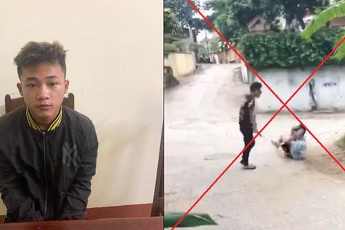 Tạm giữ nam sinh lớp 10 dùng gậy ba khúc đánh người dã man ở Phú Thọ